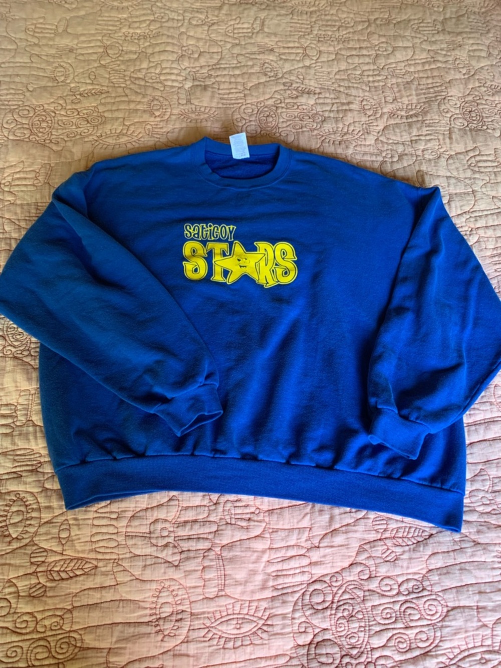 Jerzees Vintage 90’s Saticoy Stars Pullover Sweatshirt Size 2X
